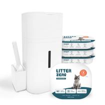 Kit Base Litter Zero com 4 Refil e Pá Kit Base Litter Zero com 4 Refil e Pá