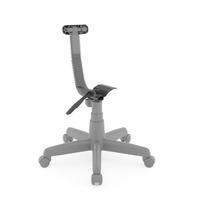 Kit Base para Cadeira Secretária com L Cinza - Plaxmetal