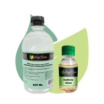 KIT Base para Difusor 500ml + 1 Essência Silver 100ml