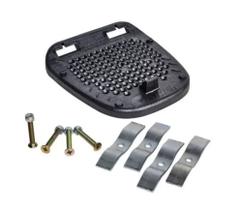 Kit Base + Parafusos + Roscas + Chapas - Para Baú 28/33/38/40 Litros - Marca Glider - Motos