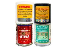 Kit Base Poderoso Fermento + Base Endurecedora Concreto - Top Beauty