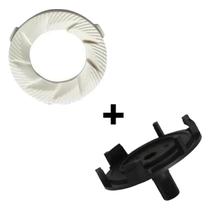 Kit Base Suporte de Lâmina + Lâmina Cerâmica Moedor Saeco