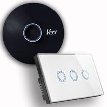 Kit Base Vess Home-pro + Interruptor Softtouch - 3 Teclas Kit Base Vess Home-pro + Interruptor Softtouch - 3 Teclas
