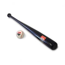 Kit baseball hyper sport com 1 taco madeira + 1 bola bbs1105