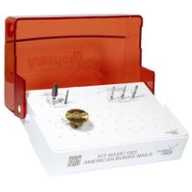 Kit Basic Alongamento de Unhas de Gel American Burrs Nails