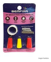 Kit Básico (2 cartelas) para Instalação Elétrica Bemfixa Kit Básico (2 cartelas) para Instalação Elétrica Bemfixa