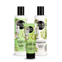 Kit Básico Cabelo Cacheado Organic Shop Kit Básico Cabelo Cacheado Organic Shop