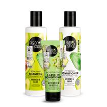 Kit Básico Cabelo Crespo Organic Shop Kit Básico Cabelo Crespo Organic Shop