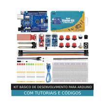 Kit Básico de Componentes Eletrônicos para Arduino - 98 Peças Kit Básico de Componentes Eletrônicos para Arduino - 98 Peças