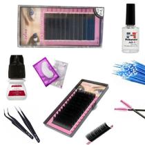 Kit Basico Iniciante para extensão de Cílios Kiti