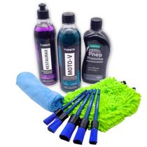 Kit Básico Limpeza De Moto