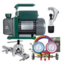 Kit Básico P Refrigeração E Ar Condicionado Bomba De Vácuo 5 CFM