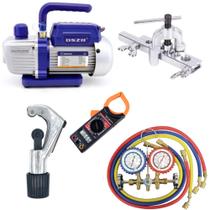 Kit Básico P Refrigeração E Ar Condicionado + Bomba De Vácuo