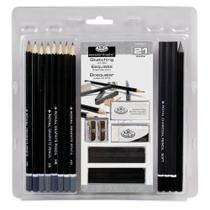 Kit Básico para Desenho Royal & Langnickel 21 Peças - Rart-200-3t