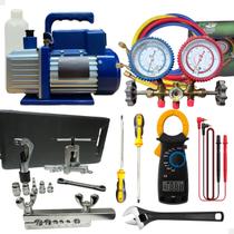 Kit Básico para Refrigeração com Bomba De Vácuo 3,6 CFM Simples