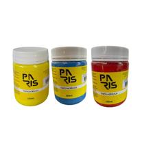 Kit Básico Primário Tinta Acrílica Artística Paris Premium 250ml Kit Básico Primário Tinta Acrílica Artística Paris Premium 250ml