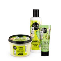 Kit Básico Reconstrução Cabelo Danificado Organic Shop Kit Básico Reconstrução Cabelo Danificado Organic Shop