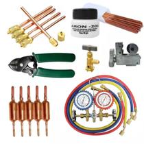 Kit Básico Refrigeração Manutenção Geladeira E Freezer