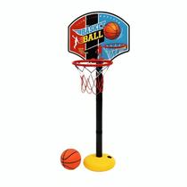 Kit Basquete Infantil com Bola e Inflador Homeplay Sports Kit Basquete Infantil com Bola e Inflador Homeplay Sports