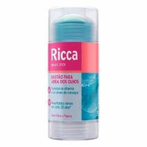 Kit Bastão Ricca Hidratante Lifting Esfoliante Apaga Poros Area Olhos Protetor Solar