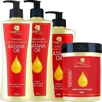 Kit batana oil hábito cosméticos nutrição e hidratação profunda