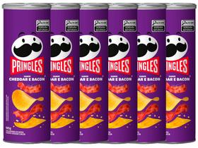 Kit Batata Pringles Cheddar e Bacon 105g