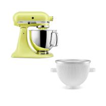 Kit Batedeira KitchenAid KEA33CKANA 110V + Sorveteira KIP02BX