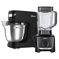 Kit Batedeira Planetária Bowl Inox Iii E Liquidificador 1400 Oster 110v