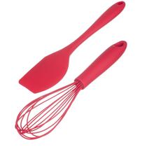 Kit Batedor Fue e Espatula Vermelho Weck