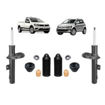 Kit Batente+2 Amortecedor Nakata Dianteiro Esq+Dir Saveiro Robust 2017 A 2020 Kit Batente+2 Amortecedor Nakata Dianteiro Esq+Dir Saveiro Robust 2017 A 2020