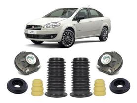 Kit Batente Amortecedor Dianteiro Fiat Linea 08 / ...