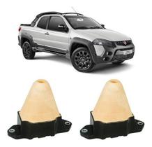 Kit Batente Amortecedor Traseiro Strada Pick Up 08 / ...