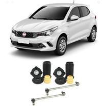 Kit Batente + Bieleta Fiat Argo Dianteira 2016 Até 2020 O Par Kit Batente + Bieleta Fiat Argo Dianteira 2016 Até 2020 O Par