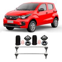 Kit Batente + Bieleta Fiat Mobi Dianteira 2015 Até 2020 O Par