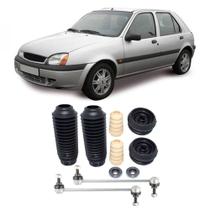 Kit Batente + Bieleta Ford Fiesta Dianteira 1996 Até 2002 O Par Kit Batente + Bieleta Ford Fiesta Dianteira 1996 Até 2002 O Par