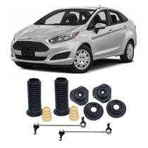 Kit Batente + Bieleta Ford New Fiesta Dianteira 2011 Até 2018 O Par Kit Batente + Bieleta Ford New Fiesta Dianteira 2011 Até 2018 O Par