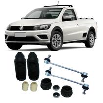 Kit Batente + Bieleta Vw Saveiro Dianteira 2009 Até 2021 O Par