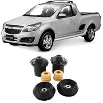 Kit Batente Chevrolet Montana Impacto Reposição Automotiva Dianteiro - (2012 Até 2018) O Par