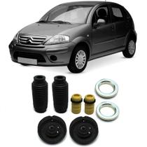 Kit Batente Citroen C3 Dianteiro 2003 Até 2012 O Par Kit Batente Citroen C3 Dianteiro 2003 Até 2012 O Par