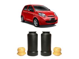 Kit Batente Coifa Amortecedor Dianteiro Chery S18 2011/2014
