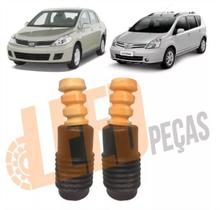 Kit Batente Coifa Amortecedor Dianteiro Nissan Tiida Livina Kit Batente Coifa Amortecedor Dianteiro Nissan Tiida Livina