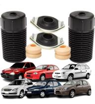 Kit Batente Coxim Amortecedor Dianteiro Axios Corsa Celta Classic Prisma