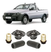 Kit Batente Coxim Amortecedor Dianteiro Fiat Strada