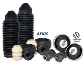 Kit Batente Coxim com Rolamento + Buchas da Bandeja Golf IV Bora Beetle Audi A3 Gol G5