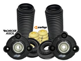 Kit Batente Coxim com Rolamento Novo Uno Novo Palio Grand Siena Mobi Argo Cronos Novo Fiorino