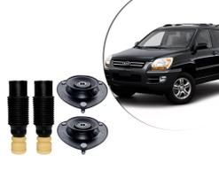 Kit Batente Coxim Dianteiro Kia Sportage 2004 2005 2006 2007