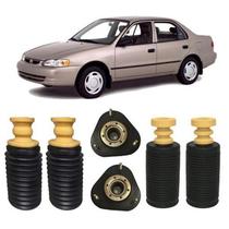 Kit Batente Coxim Dianteiro Traseiro Corolla 2000 2001 2002