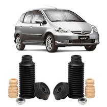 Kit Batente Coxim Rolamento Diant Honda Fit 2006 2007 2008