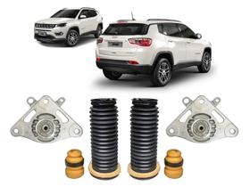 Kit Batente Coxim Traseiro Jeep Compass 2016 2017 2018 2019