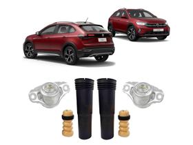 Kit Batente Coxim Traseiro Volkswagen Nivus 2020 2021 2022